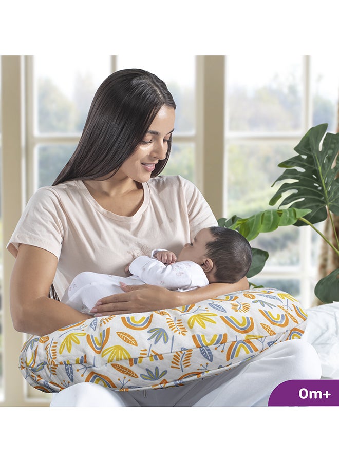Portable Nursing Breast Feeding Baby Support Pillow Cushion With Washable Zippered Cover