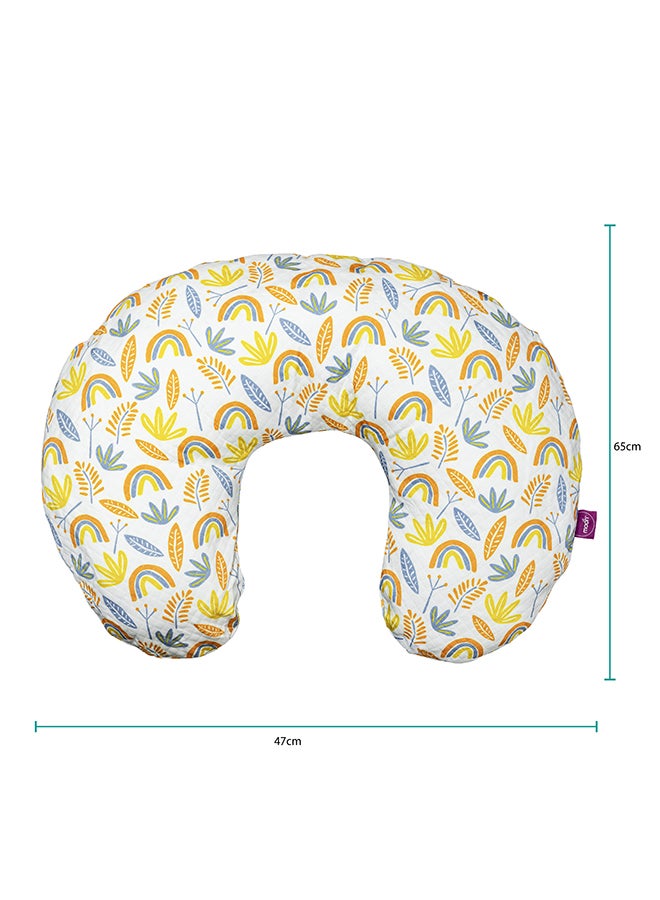 Portable Nursing Breast Feeding Baby Support Pillow Cushion With Washable Zippered Cover