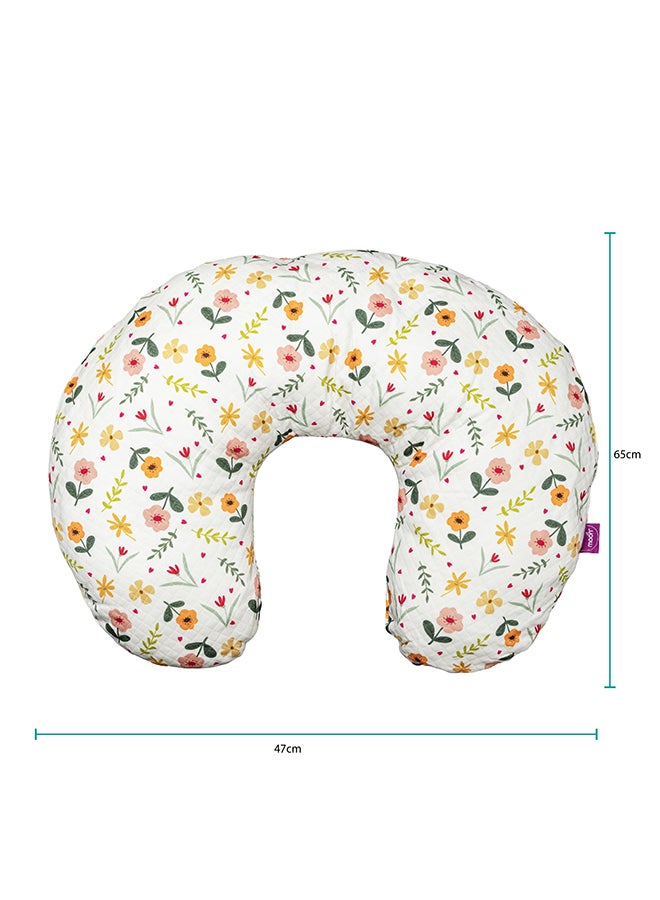 Portable Nursing Breast Feeding Baby Support Pillow Cushion With Washable Zippered Cover