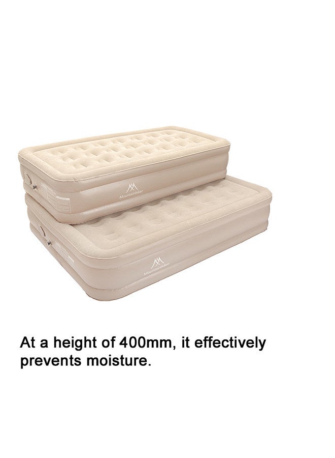 Outdoor Camping Picnic Inflation Bed Self-driving Travel Portable Soft Inflation Mattress High Resilience Comfort Automatic Inflation Mattress with Pillow