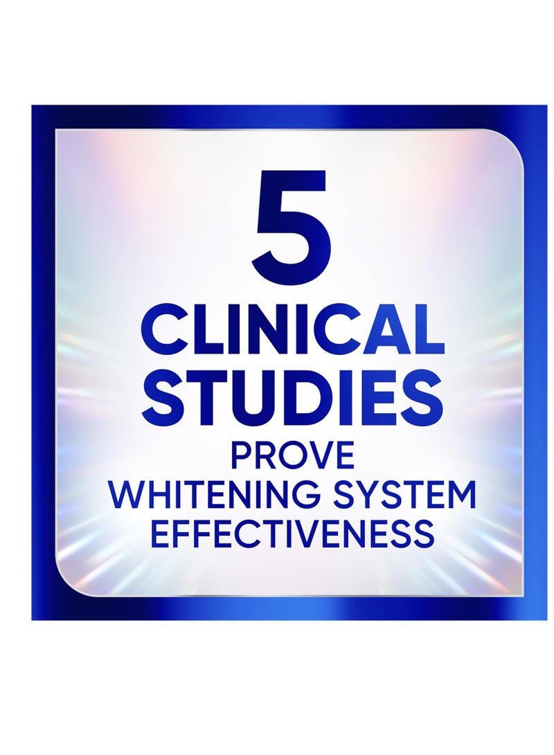 Sensodyne Clinical White Toothpaste Clinically Proven Whitening for Sensitive Teeth, Stain Protector, 3.4 oz x 3