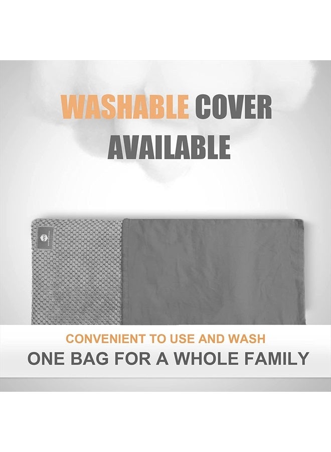 UNCN Wide Microwave Heating pad with Washable Cover 9 * 15