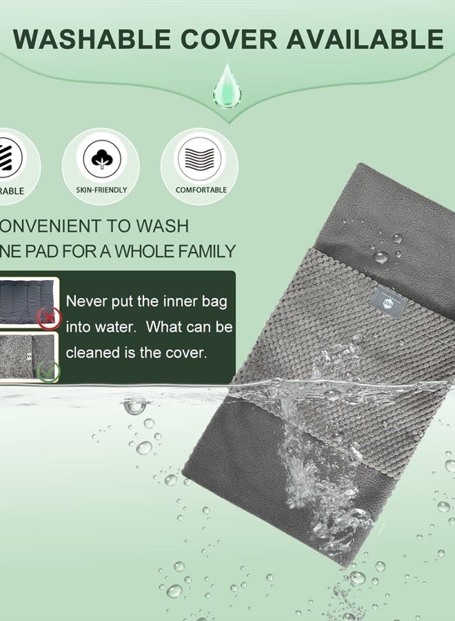 UNCN Wide Microwave Heating pad with Washable Cover 9 * 15