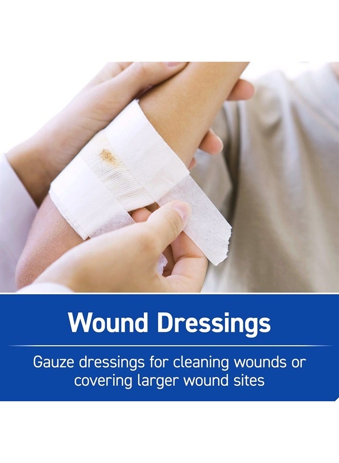 First Aid Kit, 110 Pieces | Professional Use for Travel, Work, School, Home, Car, Survival, Camping, Hiking, and More