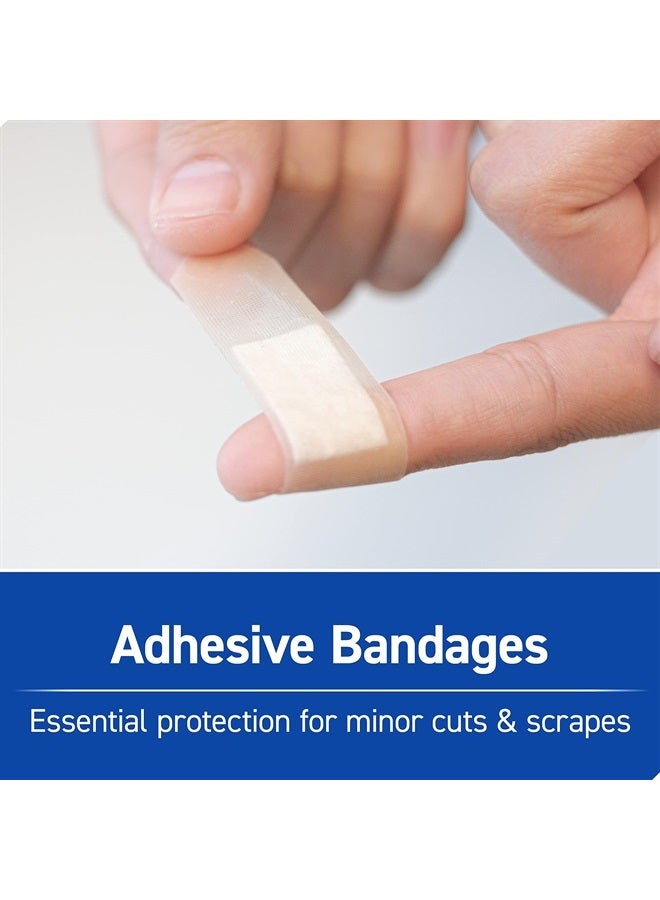 First Aid Kit, 110 Pieces | Professional Use for Travel, Work, School, Home, Car, Survival, Camping, Hiking, and More