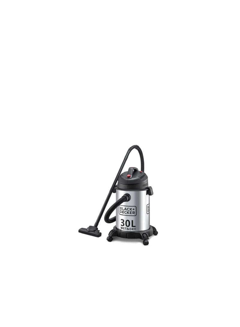 Black & Decker Vacuum Cleaner Wet & Dry 30L WV1450-B5