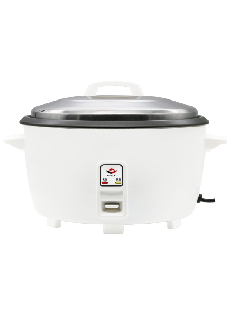 Grace Commercial Rice Cooker Heat Preservation Function, Aluminium Non-Stick Pan, Automatic Cooking, Large Capacity Rice Cooker for Hotel & Restaurant 19L/5kg