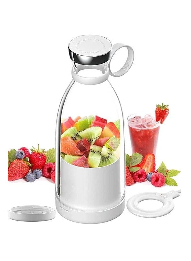 Mini Portable Electric Juicer Blender Mini Fruit Mixers Multifunction Juice Maker Machine, Mini Portable Blender for Shakes and Smoothies With 4 Blades
