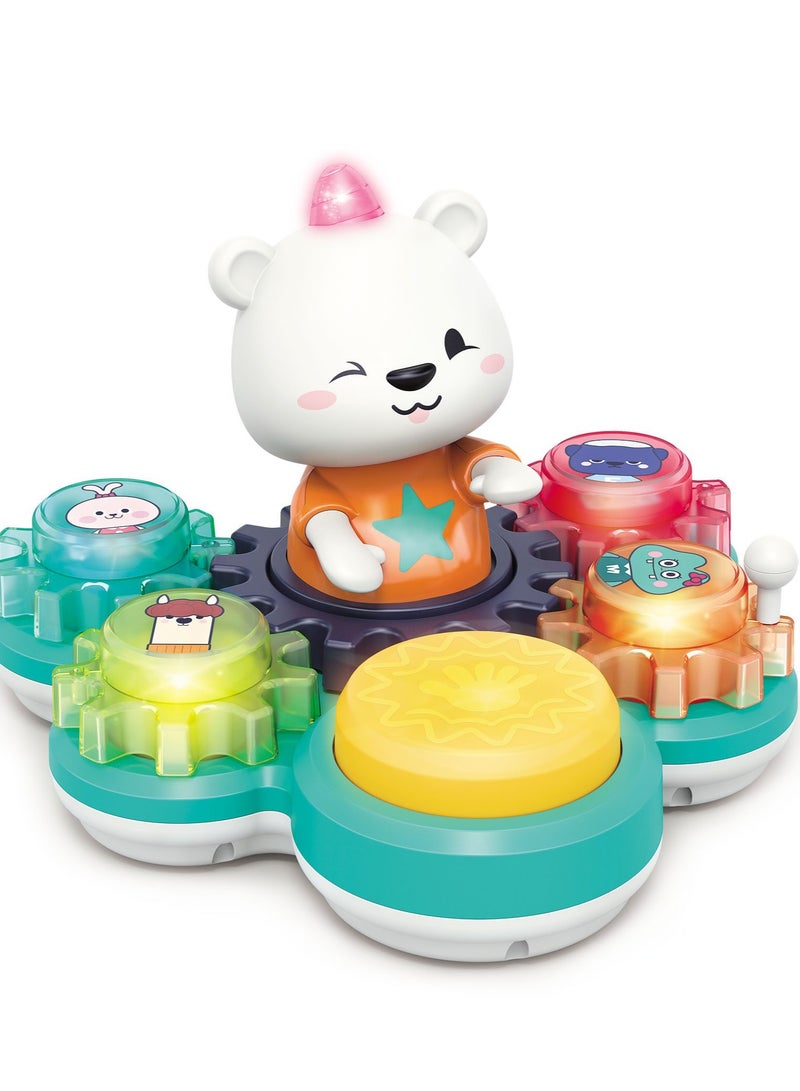 Hola Baby Toys Musical Drum Toy for 18+ Months