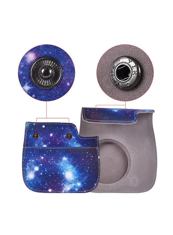 PU Protective Instant Camera Case Bag Pouch Protector with Strap for Fujifilm Instax Mini 8+/8s/8/9