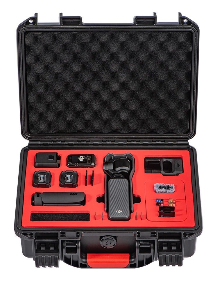 NALACAL Hard Case for Pocket 3, Multifunctional Portable Waterproof DJI 3 Creator Combo Camera Accessories