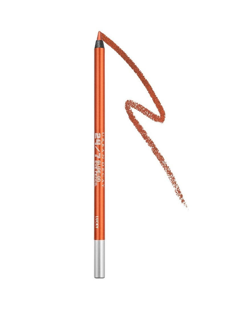Urban Decay 24/7 Glide On Waterproof Eye Pencil Lucky Dark Metallic Copper 1.2g