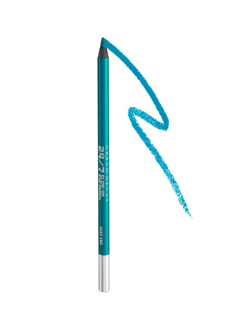 Urban Decay 24/7 Glide On Waterproof Eye Pencil Deep End - Right Metallic Peacock Shimmer 1.2g
