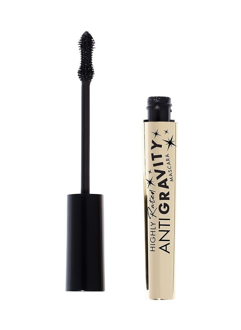 Milani Highly Rated Anti-Gravity Black Mascara with Castor Oil and Molded Hourglass Shaped Brush - 1 Pack