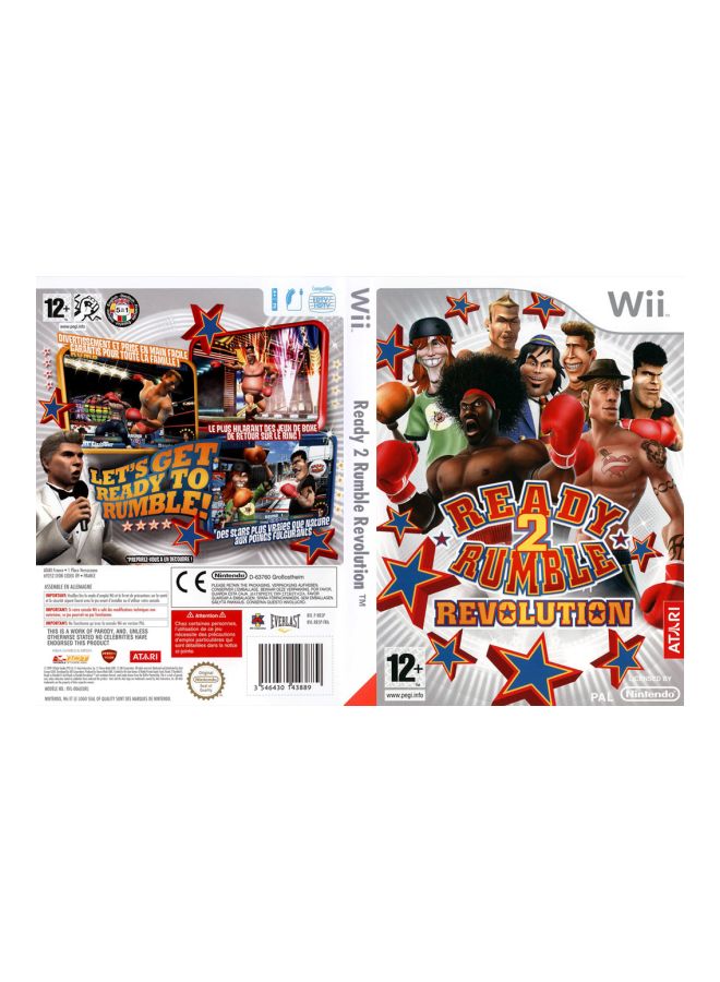 Ready 2 Rumble: Revolution - Nintendo WII - fighting - nintendo_wii