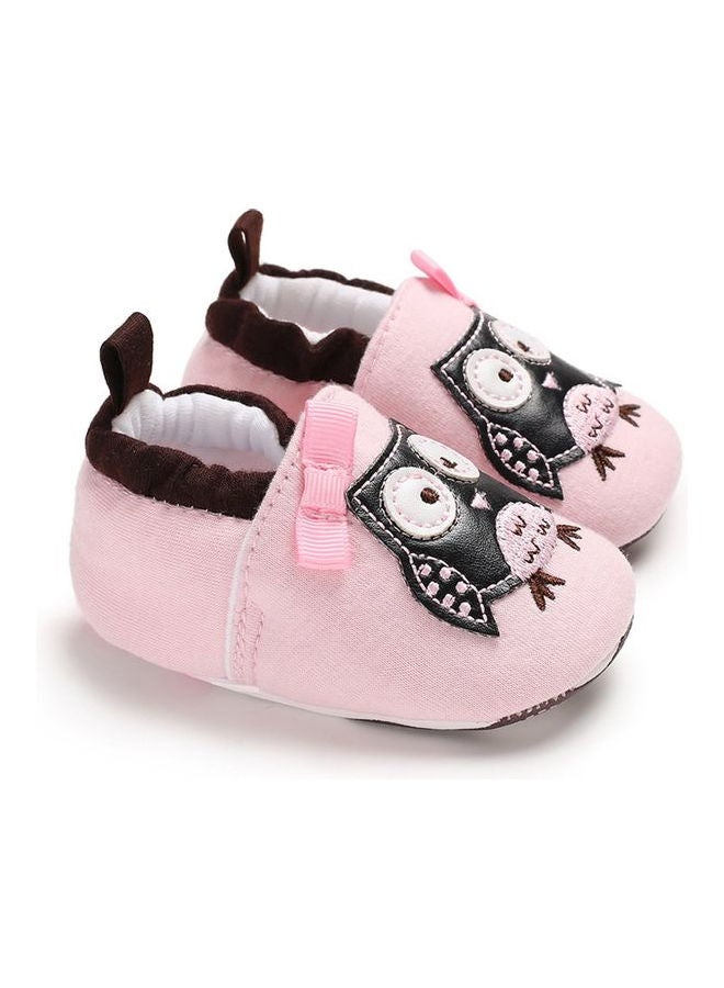 Cute Cartoon Owl Shoes Pink/Black