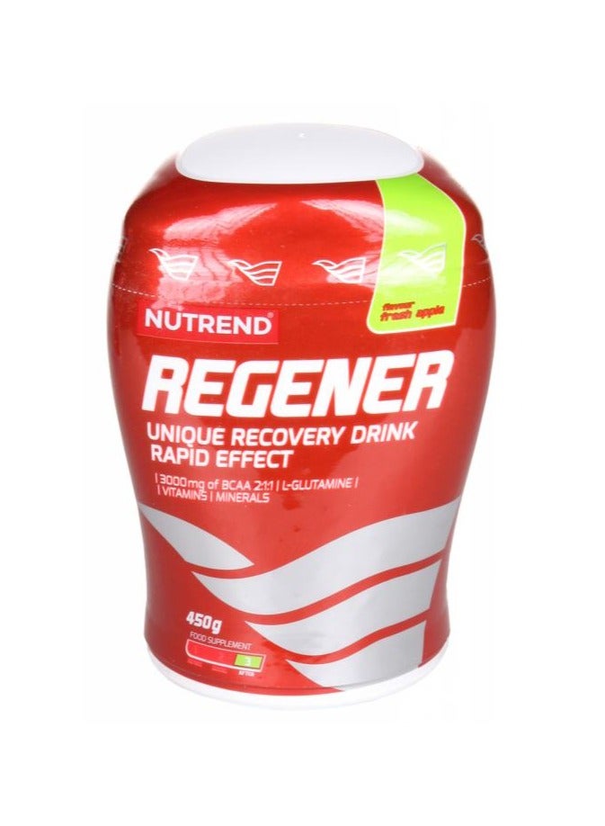 Nutrend Regener Unique Recovery Drink 450g Fresh Apple Flavor