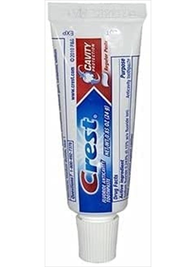Cavity Regular Toothpaste, Travel Size .85 oz. (Pack of 24)