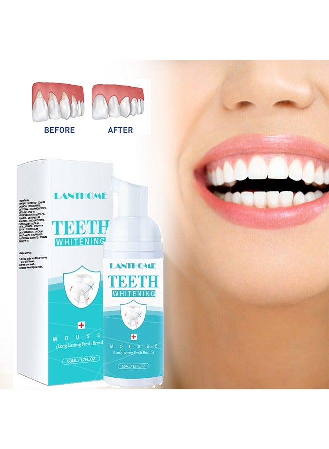 Teeth Whitening Mousse-Stain Remover, Teeth Whitening Booster (50ml)