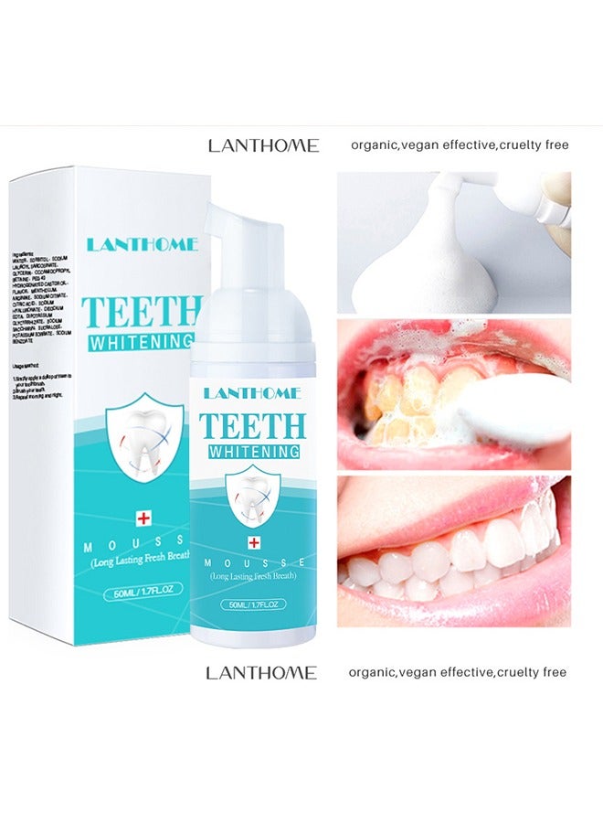 Teeth Whitening Mousse-Stain Remover, Teeth Whitening Booster (50ml)