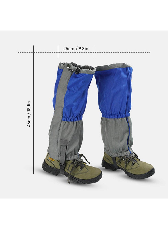 Leg Gaiters Snow Boot Gaiters Waterproof Wearproof Splicing Hiking Skiing Running Outdoor Leg Covers Shoe Covers