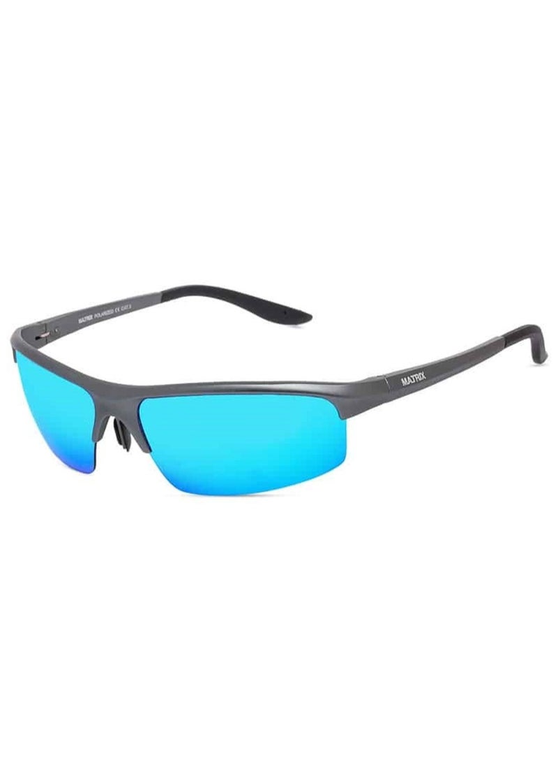 MATRIX High Quality Fashionable Polarized Sunglasses UV Protection Driving and Fishing for Men & Women - MT2301