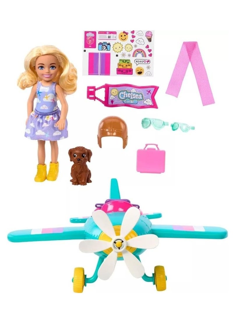 Barbie Chelsea Can Be Plane Playset