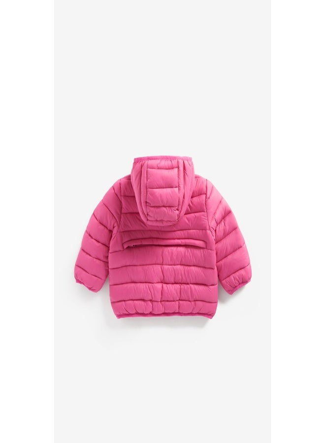 Pink Pack Away Quilted Jacket