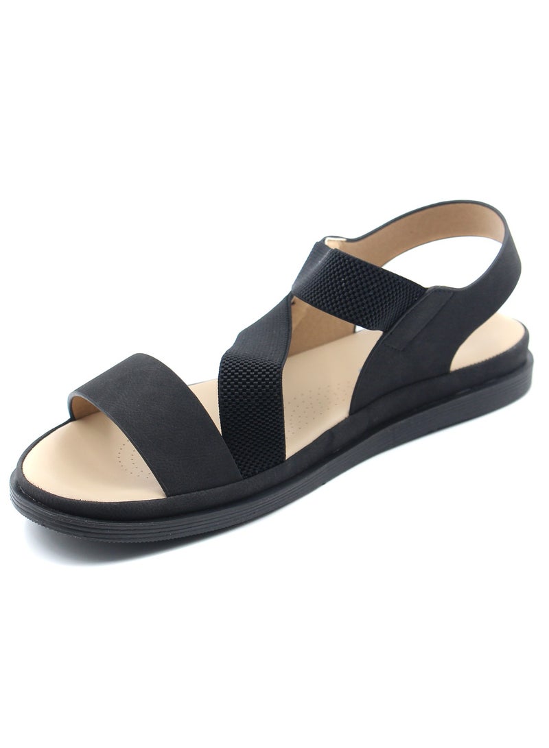 SD Felano Flat Sandal for Women and Girls | Open Toe, Casual, Soft Bottom Women Shoes for Girls & Ladies | Lightweight Girls Stylish Comfy Sandal