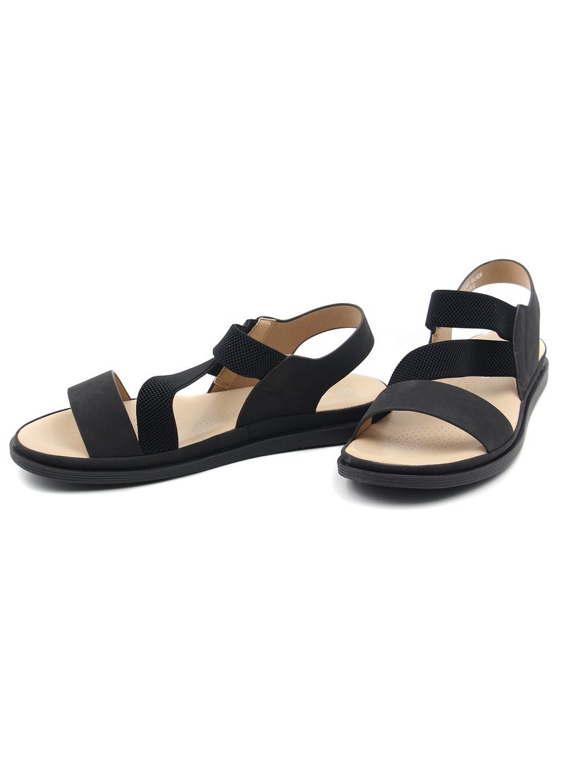 SD Felano Flat Sandal for Women and Girls | Open Toe, Casual, Soft Bottom Women Shoes for Girls & Ladies | Lightweight Girls Stylish Comfy Sandal