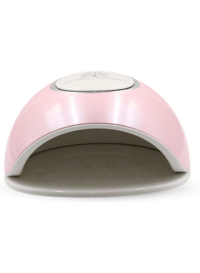 Quick-Curing Uv Led Nail Lamp - Portable Gel Dryer For Salon-Quality Manicures - G1 (G1 Pink)