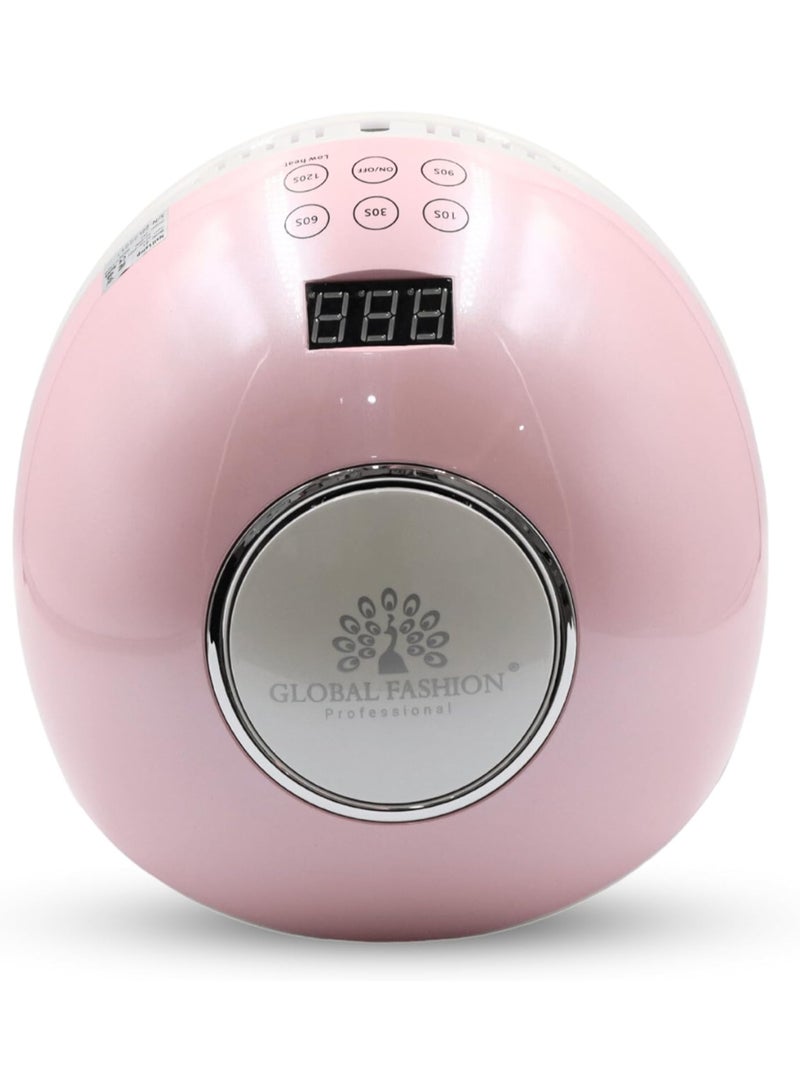 Quick-Curing Uv Led Nail Lamp - Portable Gel Dryer For Salon-Quality Manicures - G1 (G1 Pink)