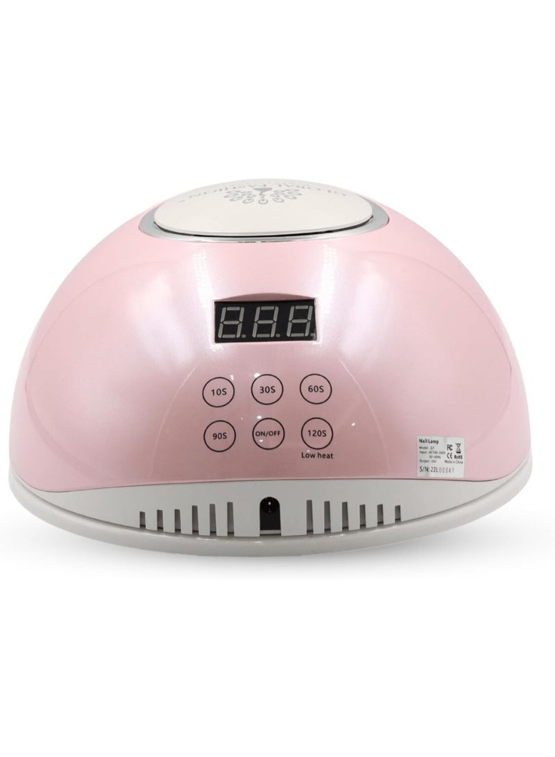 Quick-Curing Uv Led Nail Lamp - Portable Gel Dryer For Salon-Quality Manicures - G1 (G1 Pink)