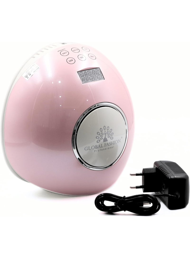 Quick-Curing Uv Led Nail Lamp - Portable Gel Dryer For Salon-Quality Manicures - G1 (G1 Pink)
