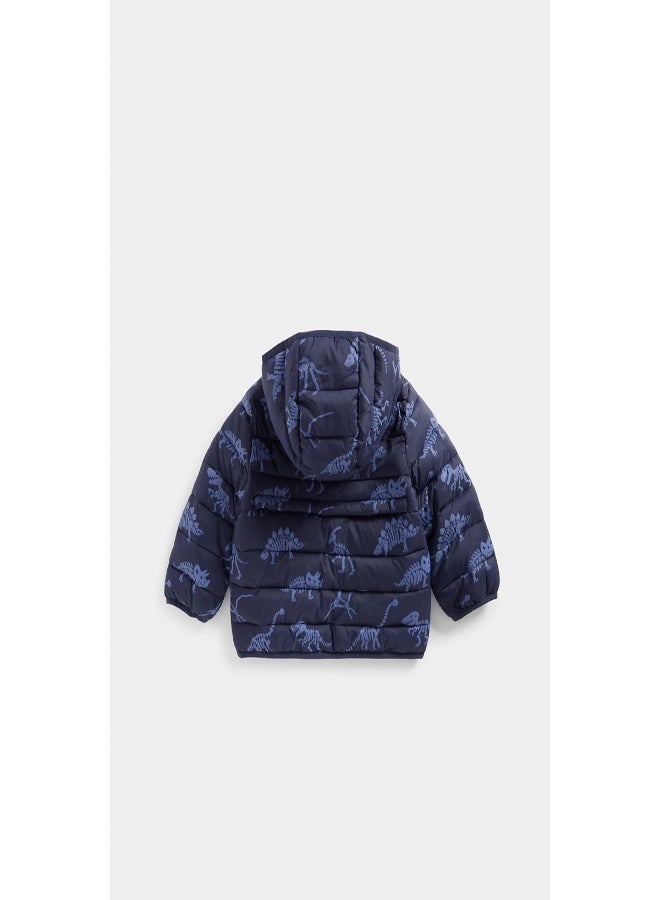 Dinosaur Pack Away Quilted Jacket