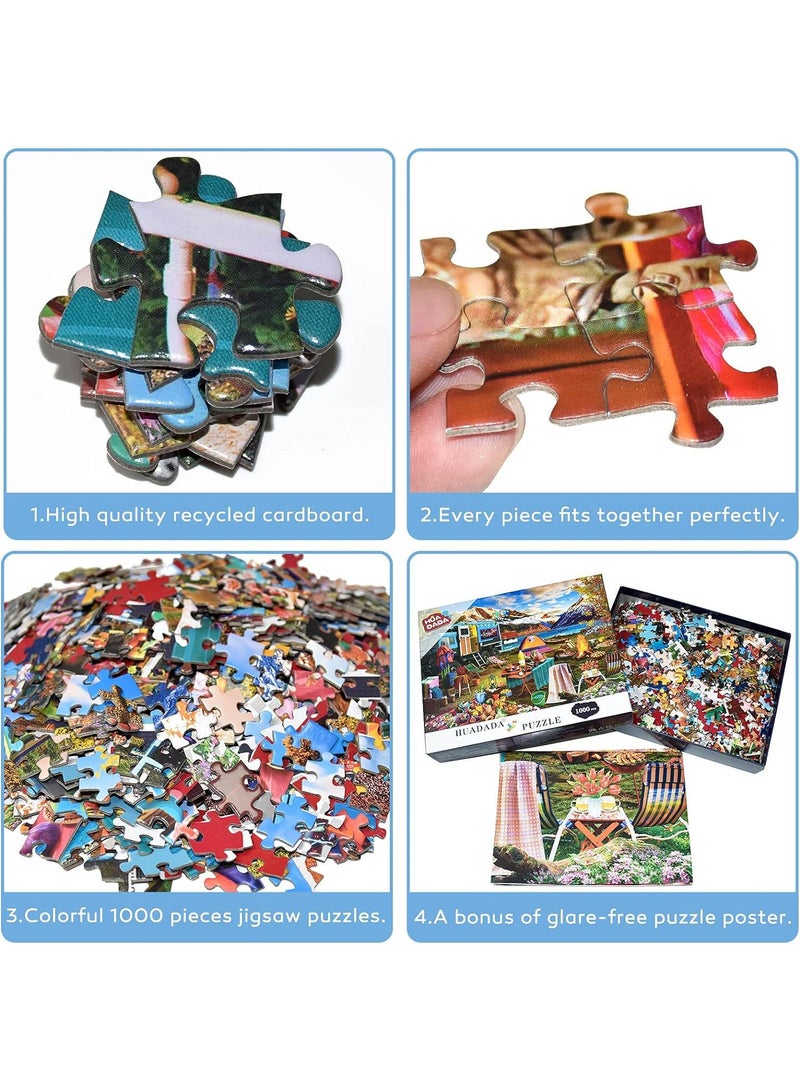 1000 Piece Educational Toy Puzzle