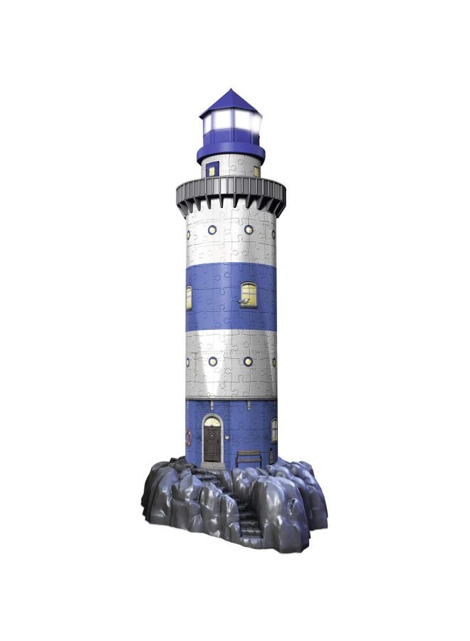 216-Piece Night Edition Lighthouse 3D Puzzle 12577 7 15inch
