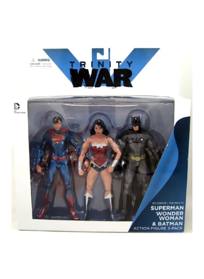 3-Piece DC Comics The New 52 Trinity War Action Figure Set MAY130271