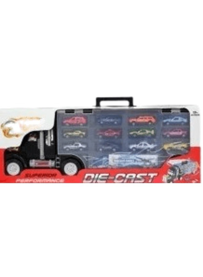 Truck Transport Carrier Toy with Cars for Boys and Girls