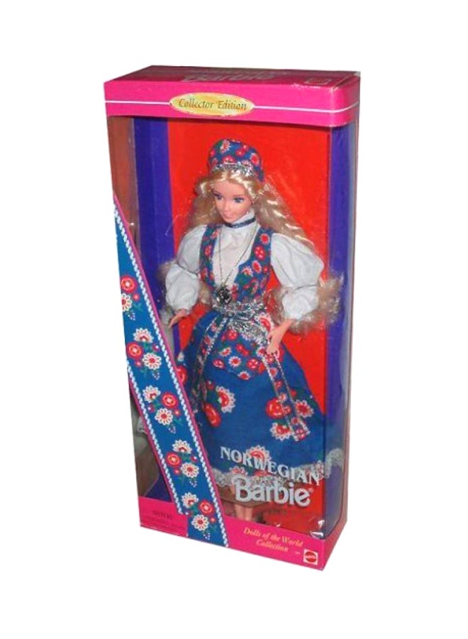 Dolls Of The World Collection Norwegian Barbie
