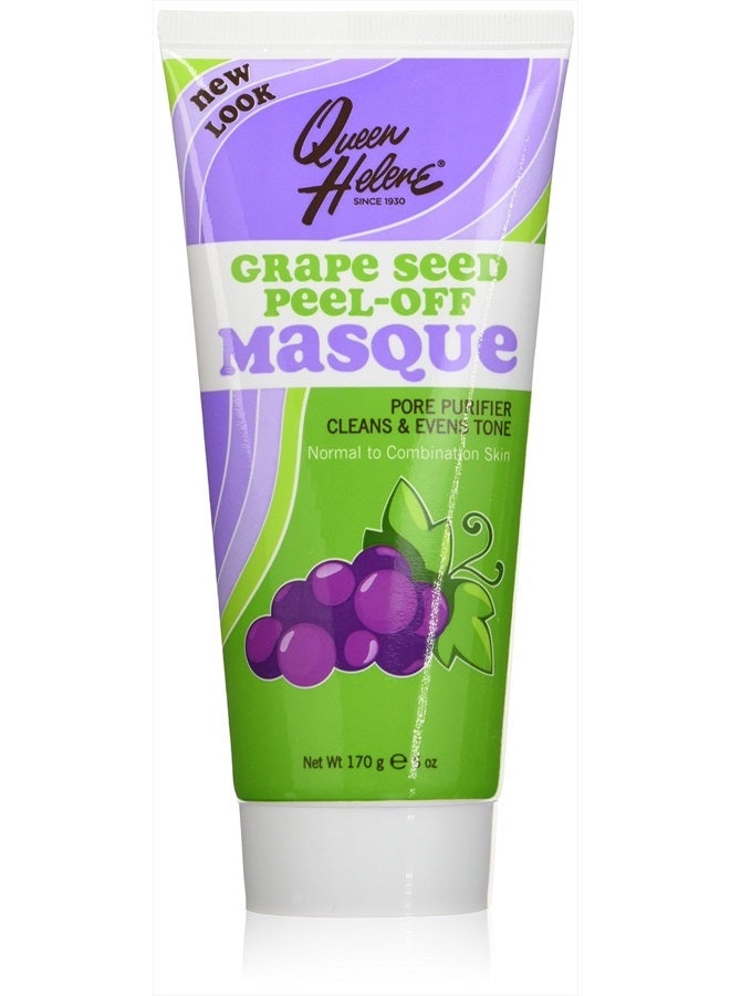 Facial Masque, Grape Seed Peel-Off, 6 Oz