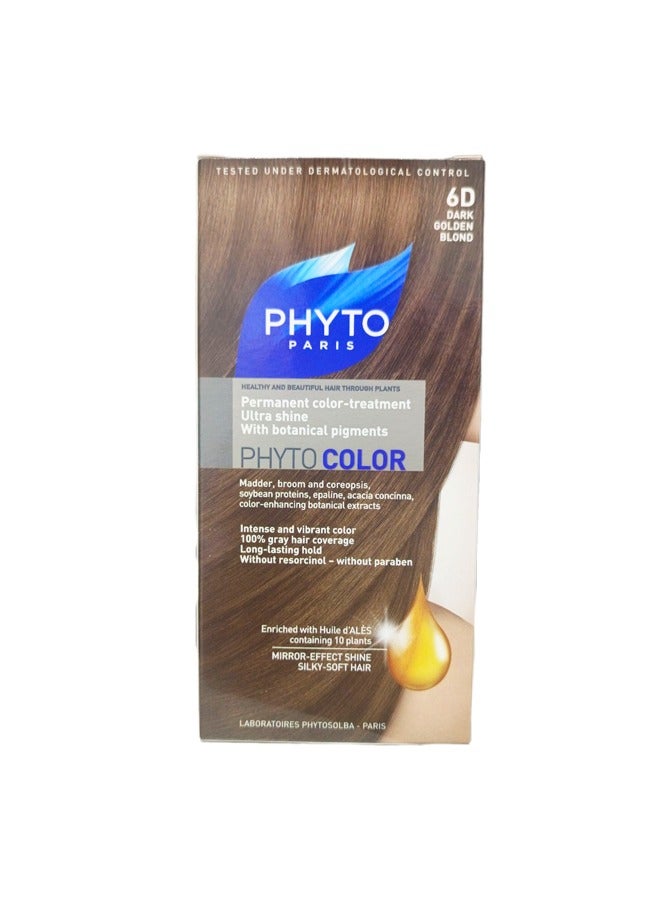 Phyto Permanent Color-Treatment Ultra Shine: Intense and Vibrant Color with Botanical