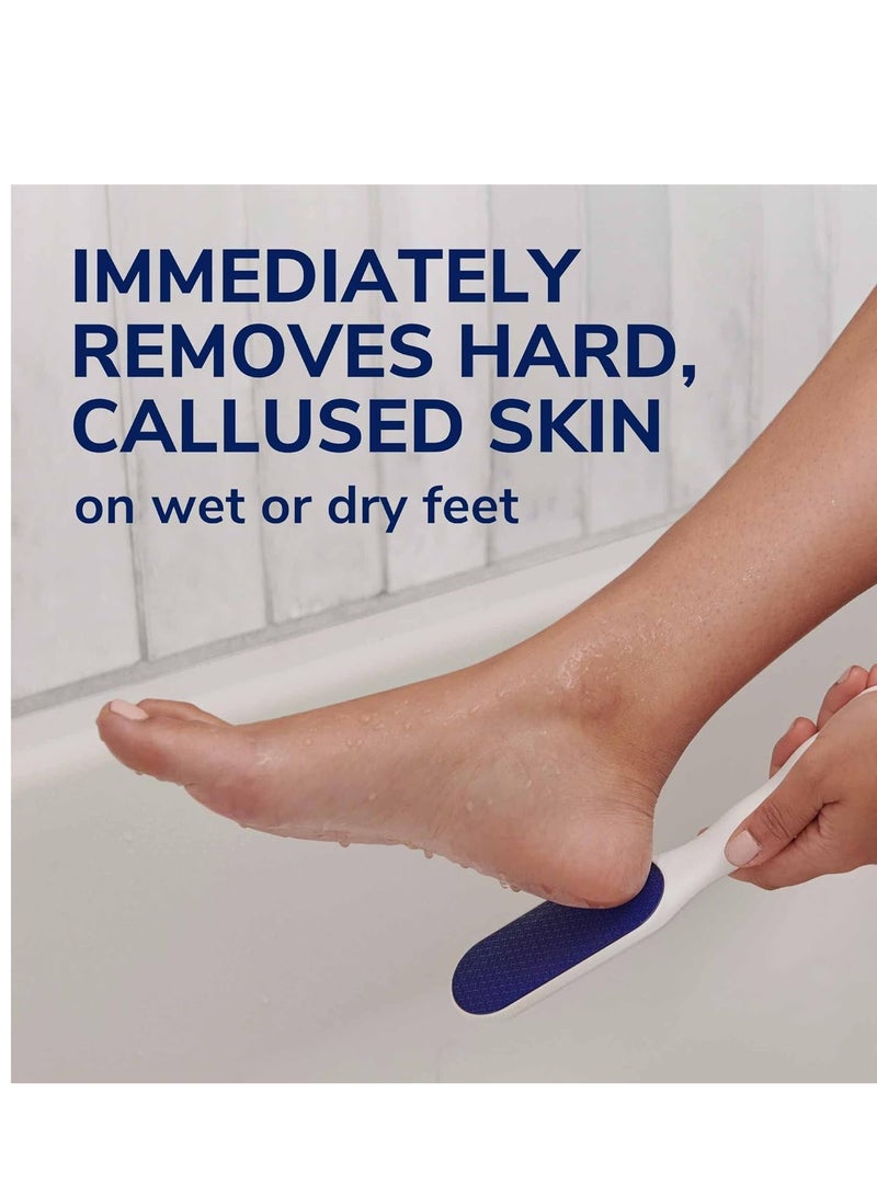 Dr. Scholl's Hard Skin Remover Nano Glass Foot File - Foot Callus Remover, Durable Foot Scrubber, Dead Skin Remover, Hygienic Pedicure Tool, Long Lasting Foot Buffer, Soft Smooth Feet