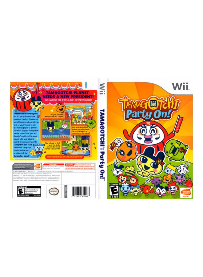 Tamagotchi: Party On! - Nintendo Wii - children_s - nintendo_wii