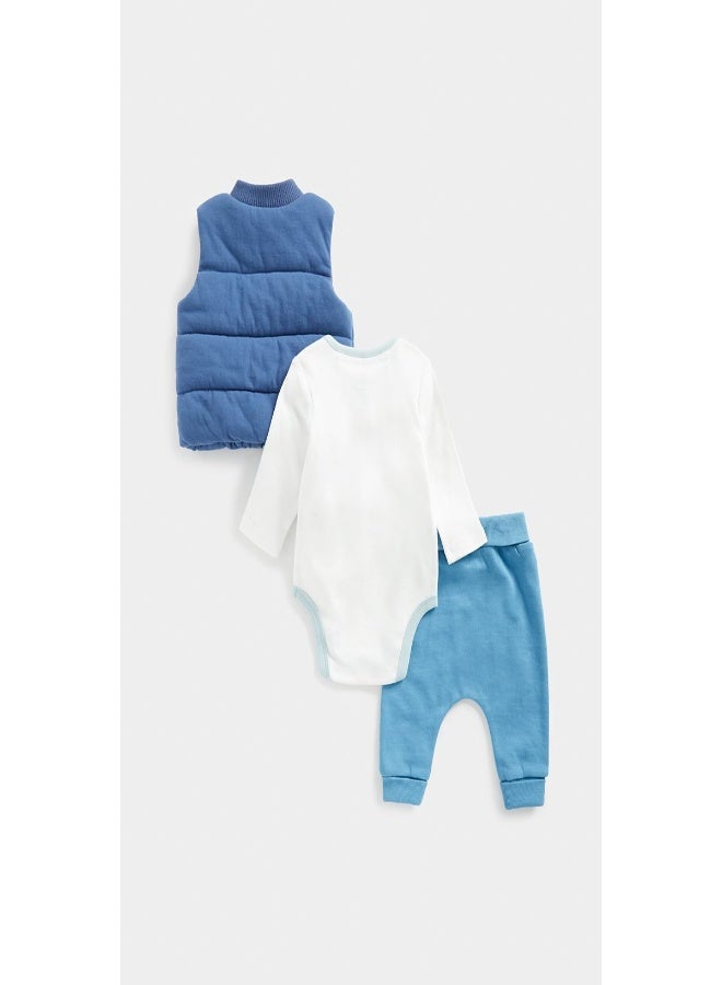 Gilet  Bodysuit and Jogger Set