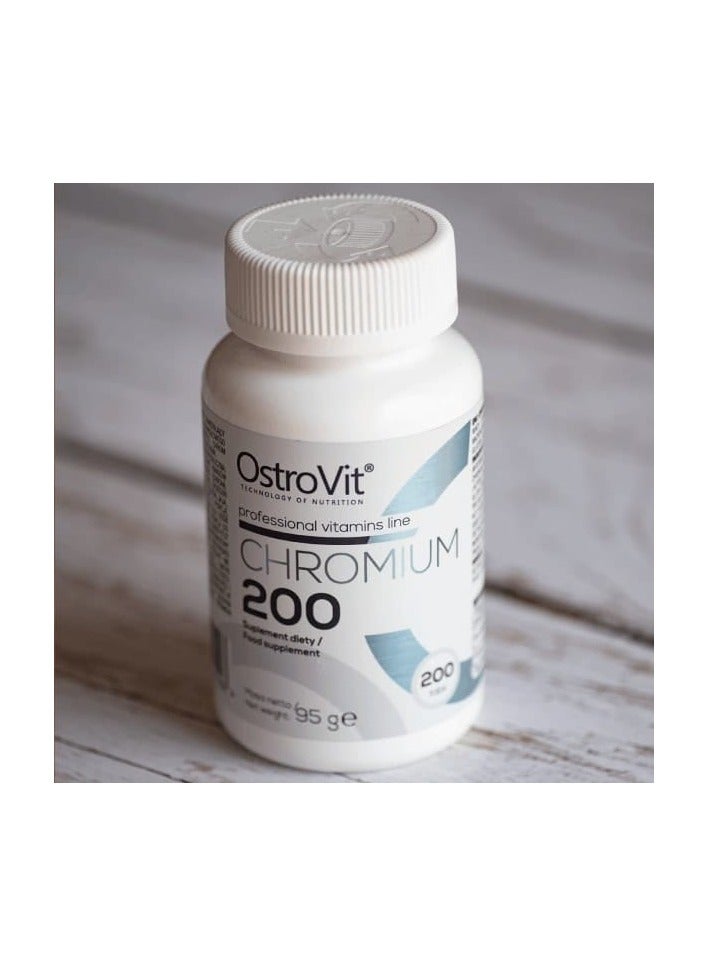 Ostrovit Chromium 200, 200 Tablets 200 Serving