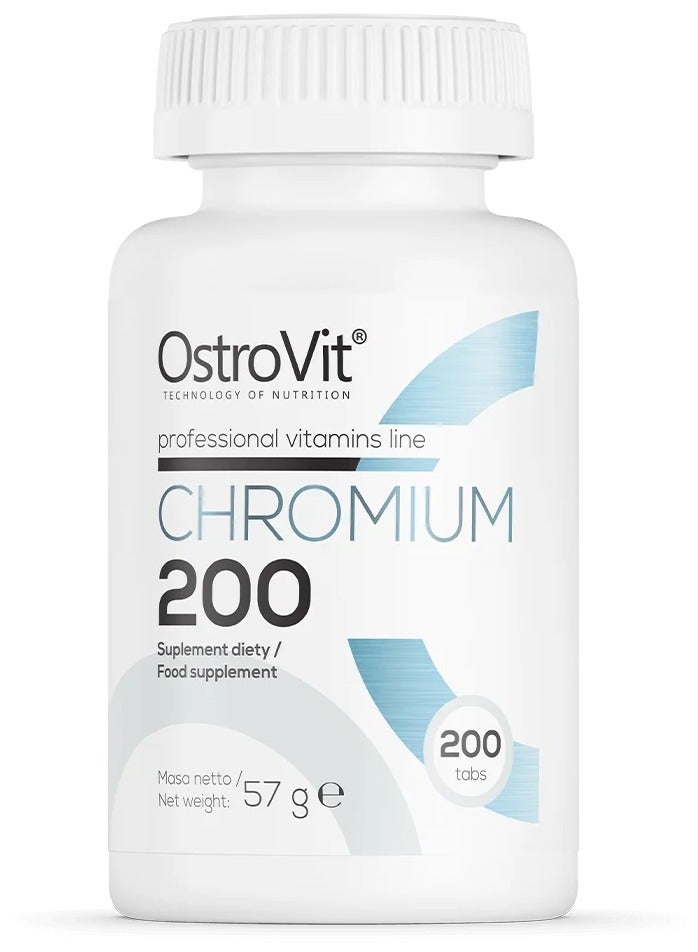 Ostrovit Chromium 200, 200 Tablets 200 Serving