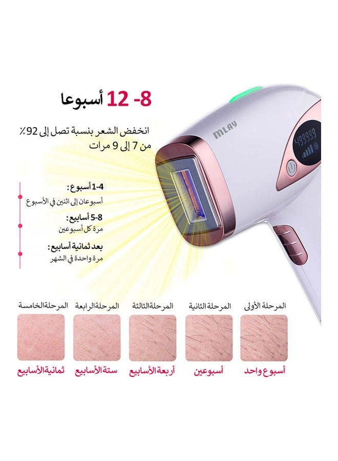 IPL Hair Removal, Permanent Hair Removal With 500,000 Flashe, 5 Energy Levels For Women & Men