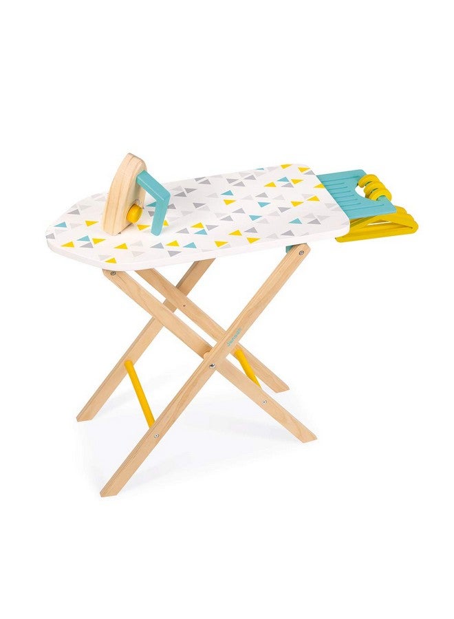 Ironing Board Set Pretend Laundry Set With Iron And Hangers Ages 3+ Years J06502
