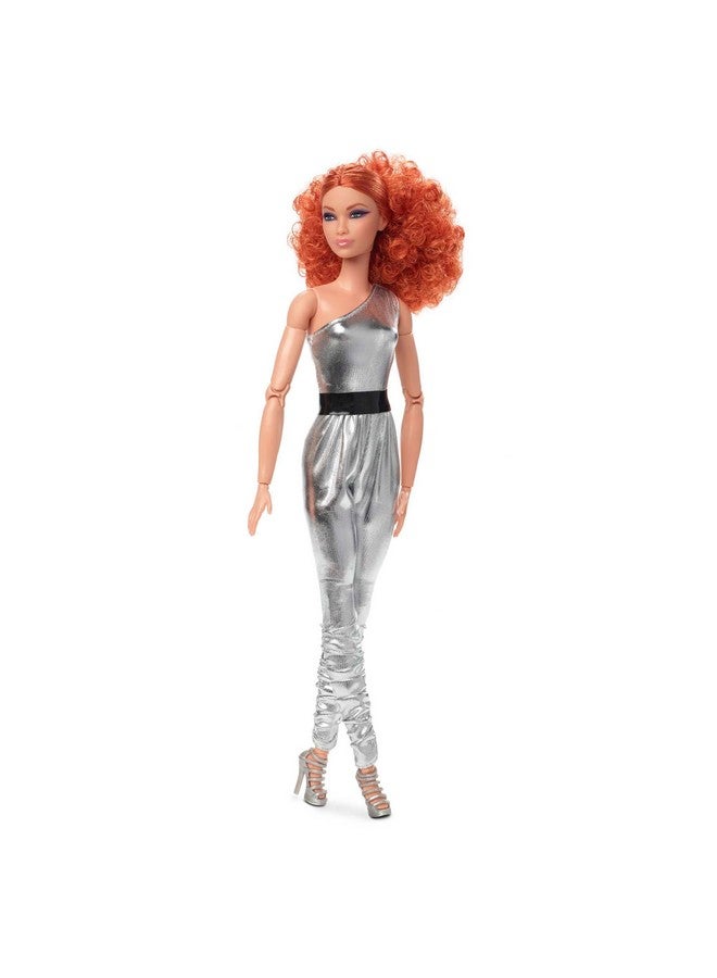 Barbie Signature Barbie Looks Doll (Red Curly Hair Original Body Type) Fully Posable Fashion Doll For Collectors